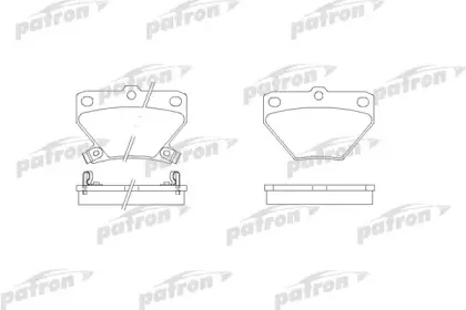 PBP1395 PATRON Комплект тормозных колодок, дисковый тормоз