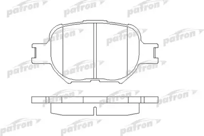 PBP1528 PATRON Комплект тормозных колодок, дисковый тормоз