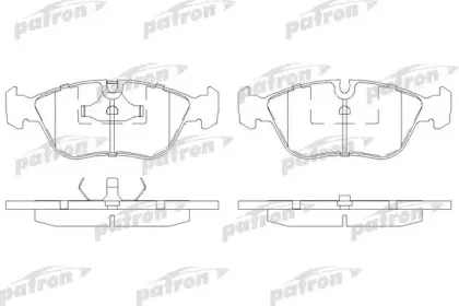 PBP681 PATRON Комплект тормозных колодок, дисковый тормоз