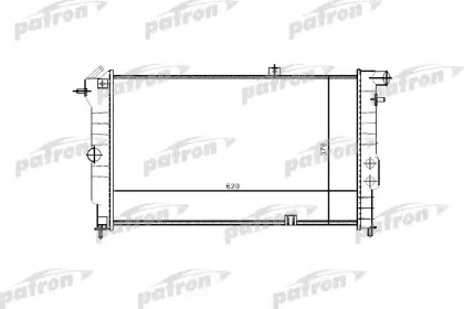 PRS3330 PATRON Радиатор, охлаждение двигателя