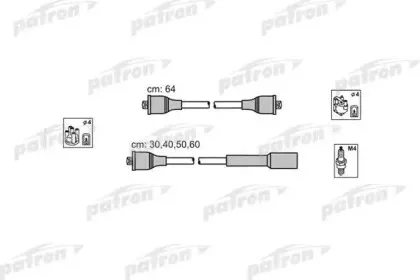 PSCI1009 PATRON Комплект проводов зажигания