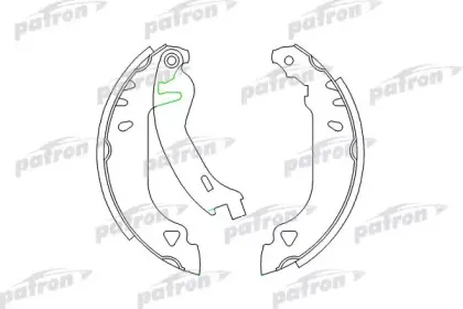 PSP263 PATRON Комплект тормозных колодок