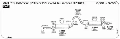 053015 SIGAM Кронштейн, система выпуска ОГ