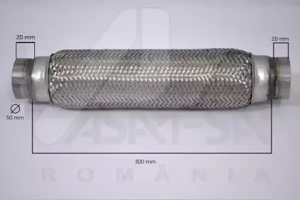 60099 ASAM Гофрированная труба, выхлопная система