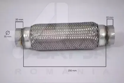60102 ASAM Гофрированная труба, выхлопная система