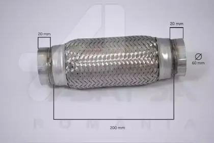 60105 ASAM Гофрированная труба, выхлопная система