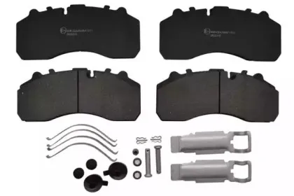 71857 ASAM Комплект тормозных колодок, дисковый тормоз