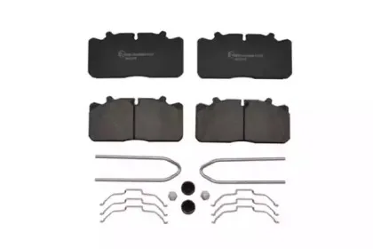 71858 ASAM Комплект тормозных колодок, дисковый тормоз