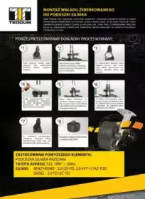 00604180 TEDGUM Подвеска, двигатель