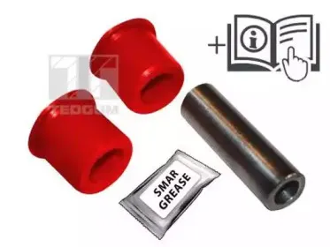 00219348 TEDGUM Втулка, листовая рессора