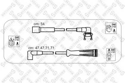 10-38016-SX STELLOX Комплект проводов зажигания