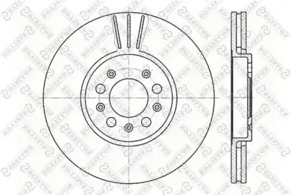 6020-4760V-SX STELLOX Тормозной диск