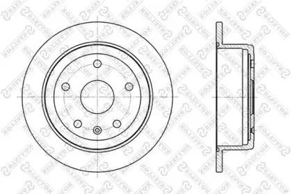 6020-5005-SX STELLOX Тормозной диск