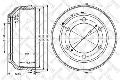 6026-2509-SX STELLOX