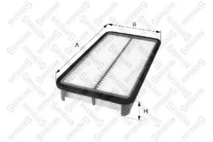 71-00848-SX STELLOX Воздушный фильтр