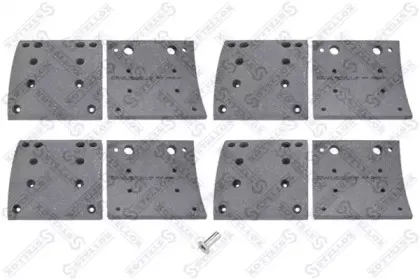 8501011SX STELLOX Комплект тормозных башмаков, барабанные тормоза