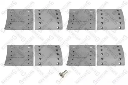 8501073SX STELLOX Комплект тормозных башмаков, барабанные тормоза