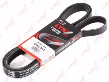 6PK2040 LYNXauto Поликлиновой ремень