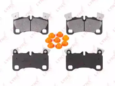 BD1226 LYNXauto Комплект тормозных колодок, дисковый тормоз