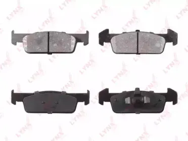 BD6323 LYNXauto Комплект тормозных колодок, дисковый тормоз