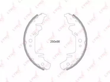 BS-4401 LYNXauto Комплект тормозных колодок