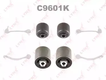 C9601K LYNXauto Подвеска, рычаг независимой подвески колеса