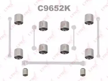 C9652K LYNXauto Подвеска, рычаг независимой подвески колеса