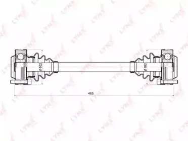 CD-1401 LYNXauto Приводной вал