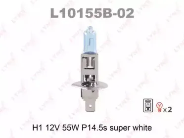 L10155B-02 LYNXauto Лампа накаливания, фара дальнего света