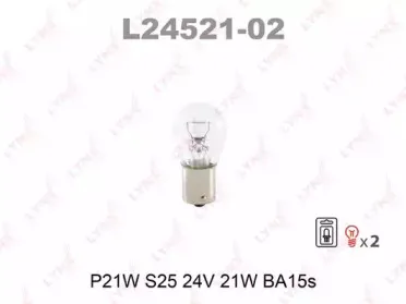 L2452102 LYNXauto Лампа накаливания