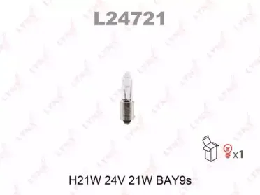 L24721 LYNXauto Лампа накаливания