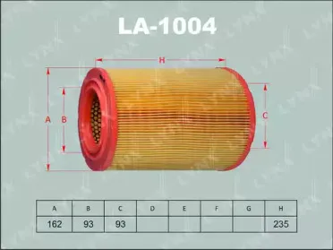 LA-1004 LYNXauto Воздушный фильтр