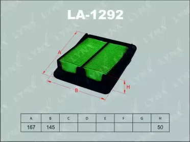 LA-1292 LYNXauto Воздушный фильтр