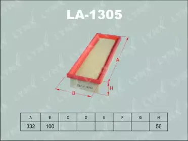 LA-1305 LYNXauto Воздушный фильтр