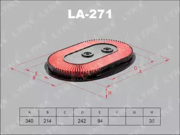 LA-271 LYNXauto Воздушный фильтр