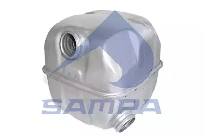 041.231 SAMPA Средний / конечный глушитель ОГ