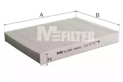 K 9001 MFILTER Фильтр, воздух во внутренном пространстве