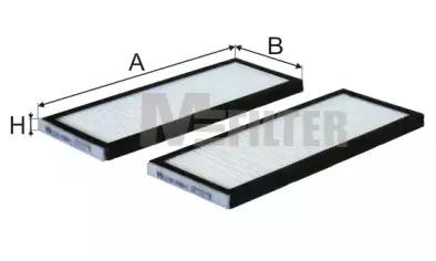K 9006-2 MFILTER Фильтр, воздух во внутренном пространстве