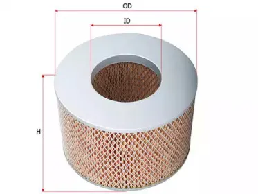 A-1143 SAKURA Automotive Воздушный фильтр