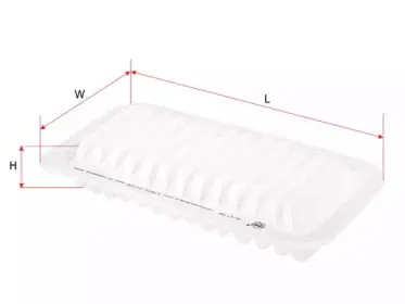 A-1178 SAKURA Automotive Воздушный фильтр