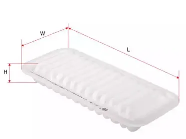 A-1181 SAKURA Automotive Воздушный фильтр