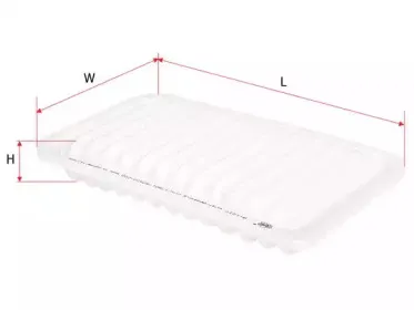 A-1219 SAKURA Automotive Воздушный фильтр