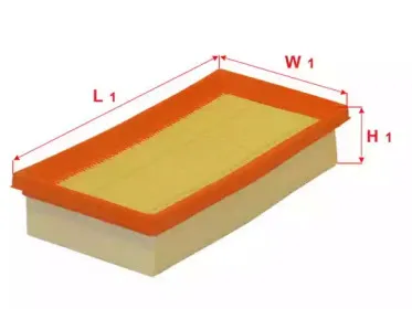 A1435 SAKURA Automotive Воздушный фильтр