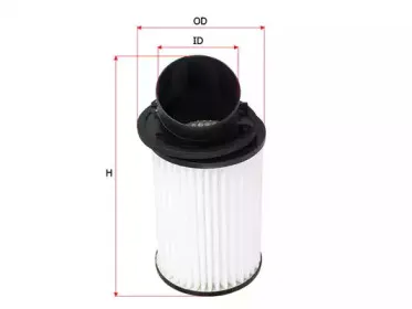 A-1631 SAKURA Automotive Воздушный фильтр