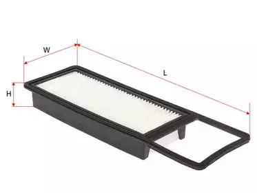 A-1643 SAKURA Automotive Воздушный фильтр