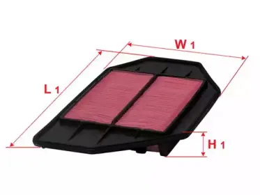 A-1657 SAKURA Automotive Воздушный фильтр