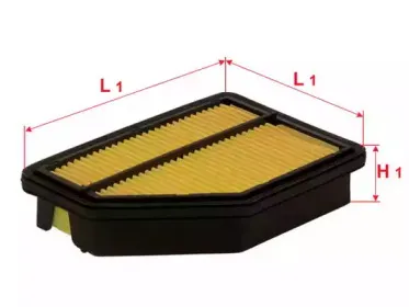 A-1670 SAKURA Automotive Воздушный фильтр