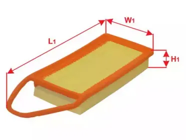 A-1765 SAKURA Automotive Воздушный фильтр