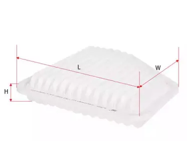 A-3306 SAKURA Automotive Воздушный фильтр