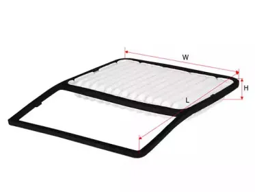 A-3308 SAKURA Automotive Воздушный фильтр